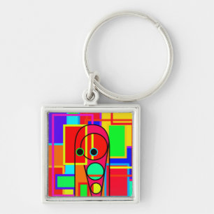 bouman120 psychedelic keychain