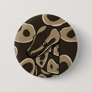 bouman252 ball python Axanthic 2 Inch Round Button