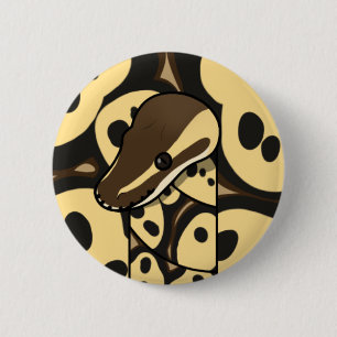 bouman287 ball python Super Pastel Axanthic 2 Inch Round Button