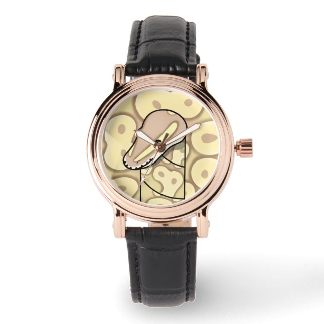 bouman323 ball python Banana Mojave (adult) Watch (Front)