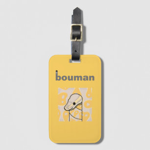 bouman327 ball python Banana Ghost Luggage Tag