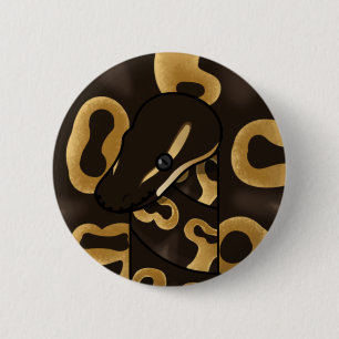 bouman388 ball python black-Lace 2 Inch Round Button