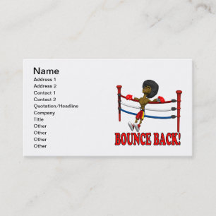 Bounce Back Business Card