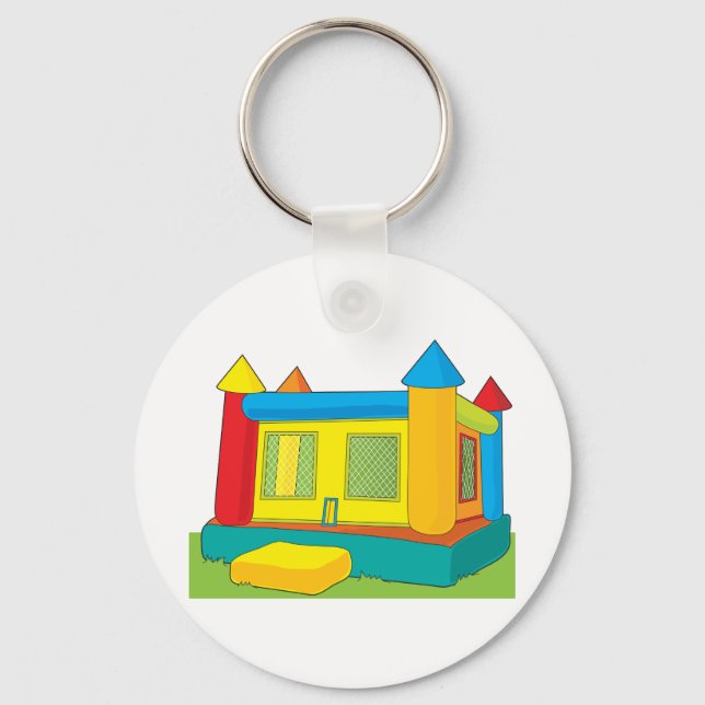 Bounce Castle Keychain (Front)