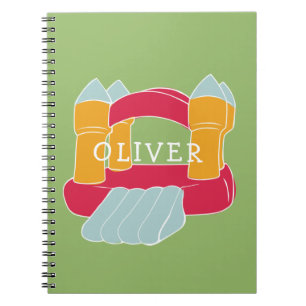 Bounce House/castle custom children's design Notebook