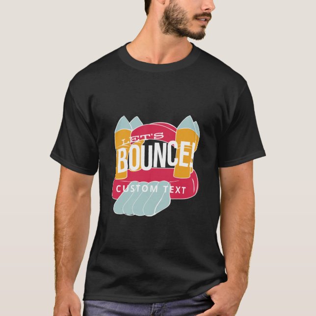 Bounce House/castle party design T-Shirt (Front)