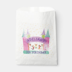Bounce House Jump Play Gymnastics Kids Birthday Favour Bag