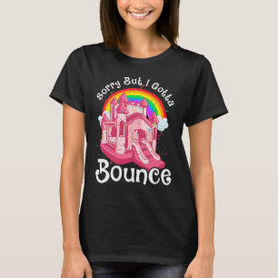 Bounce Party Girls Birthday House Castle Bday Part T-Shirt