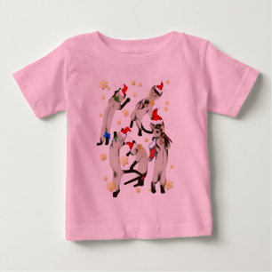 Bouncing Bunch Of Christmas Kitties Shirt