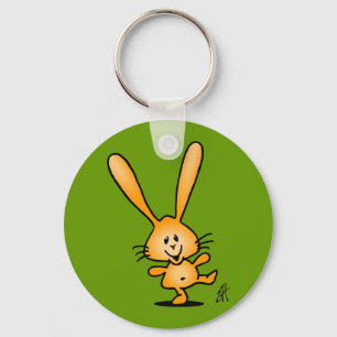 Bouncing Bunny Keychain