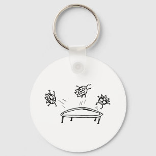 Bouncing Mathberries Keychain
