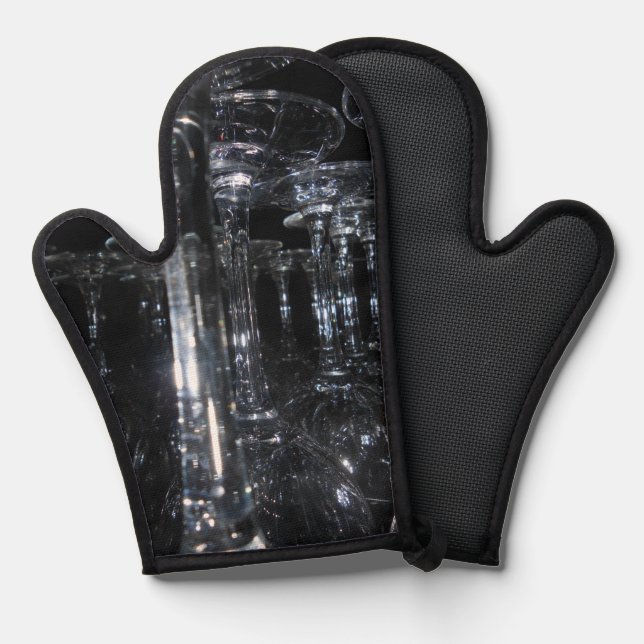 Bouncing Off Each Other Oven Mitt (Front/Back)