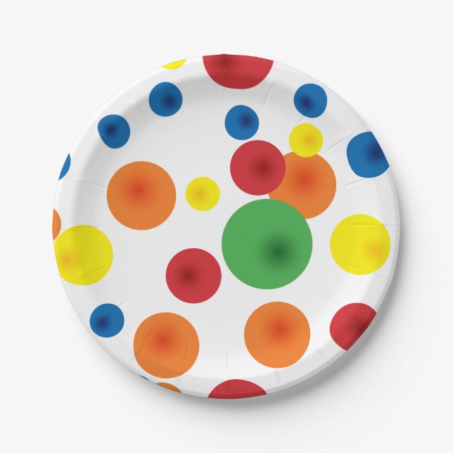 Bouncy Ball Paper Plates (Front)