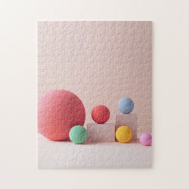 Bouncy Balls Jigsaw Puzzle (Vertical)