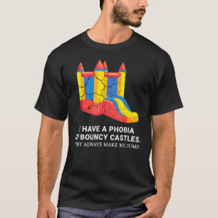 Bouncy Castle Inspired Bounce House Related Bouncy T-Shirt