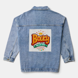 Bouncy Crown Denim Jacket