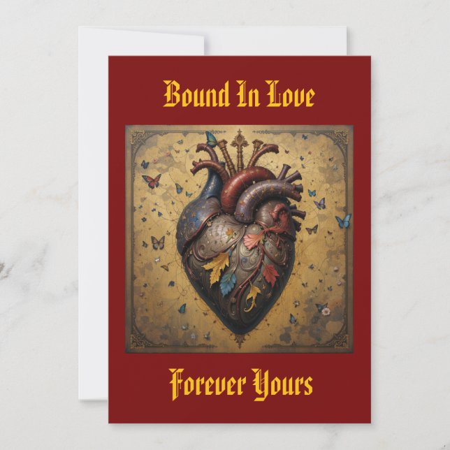 'Bound By Love' - Flat Holiday Card (Front)