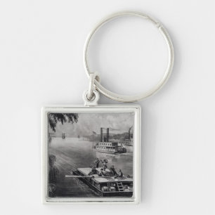 Bound Down the River Keychain