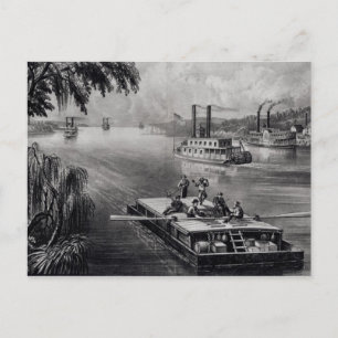 Bound Down the River Postcard