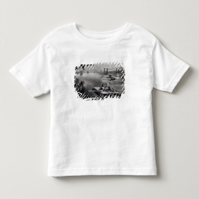 Bound Down the River Toddler T-shirt (Front)
