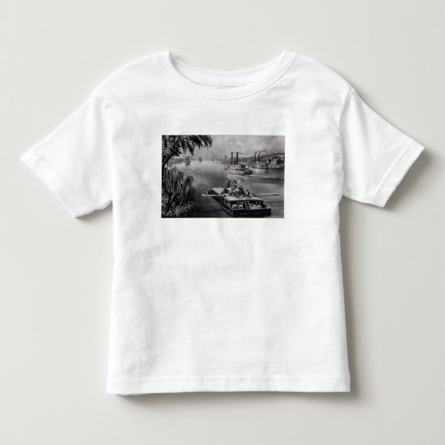 Bound Down the River Toddler T-shirt (Front)