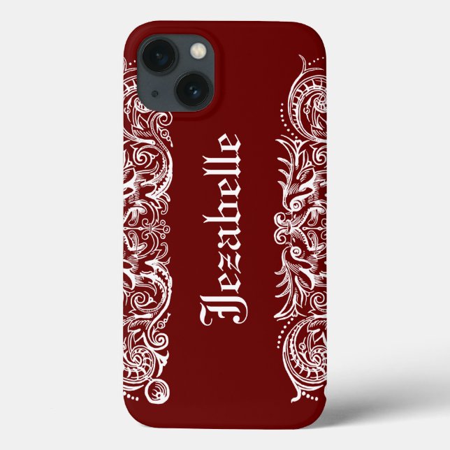 Bound Monsters White Print Casemate for iPad Air Case-Mate iPhone Case (Back)