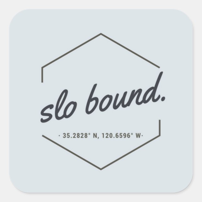 Bound Square Sticker (Front)