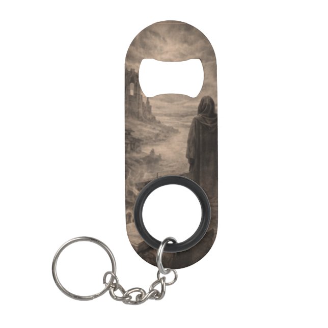 Bound to Witness Death Bottle Opener Keychain Bottle Opener (Front)