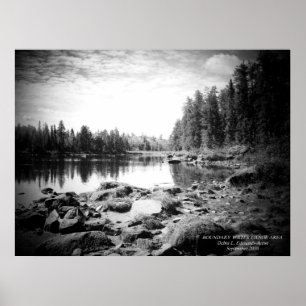 Boundary Water Canoe Area Poster