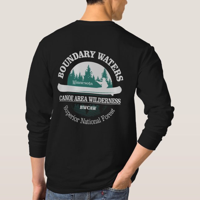 Boundary Waters Canoe Trail Wilderness T-Shirt (Back)