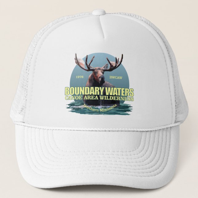 Boundary Waters CAW (Moose) WT Trucker Hat (Front)