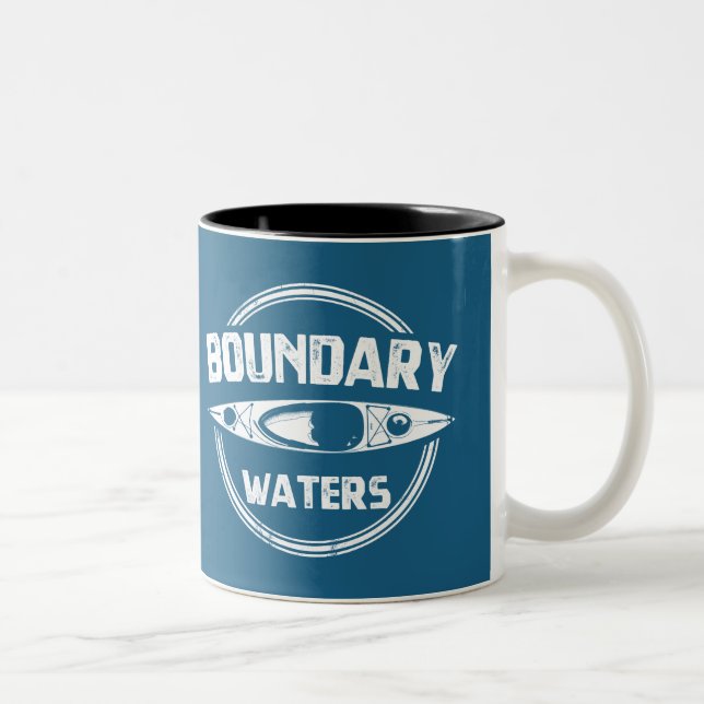 Boundary Waters Two-Tone Coffee Mug (Right)