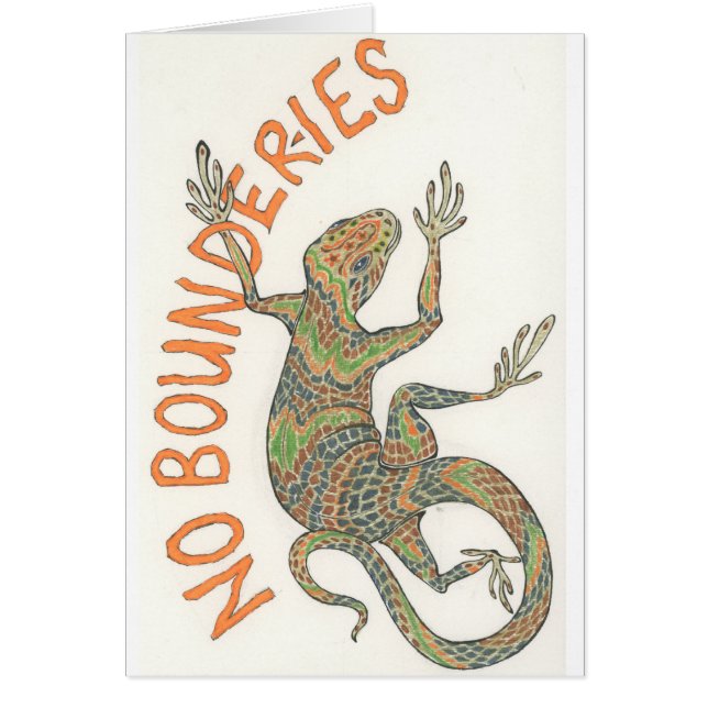 Bounder the Lizard (Front)