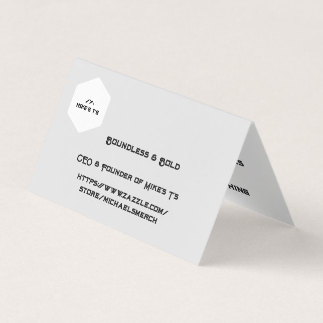 Boundless & Bold Business Card (Front)
