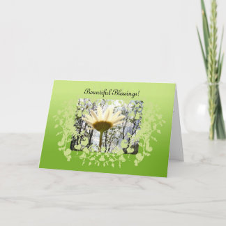 Bountiful Blessings Greeting Card! Card