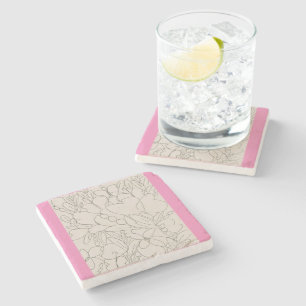 Bountiful Blossoms Stone Coaster