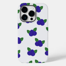 Bountiful Blueberries iPhone Case