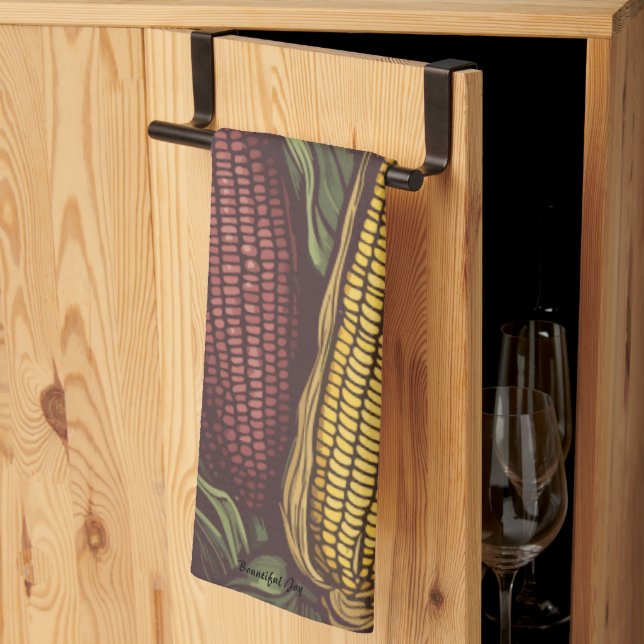 Bountiful Joy Kitchen Towel (Thirds Fold)