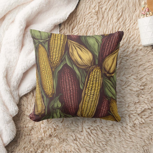 Bountiful Joy Throw Pillow (Blanket)