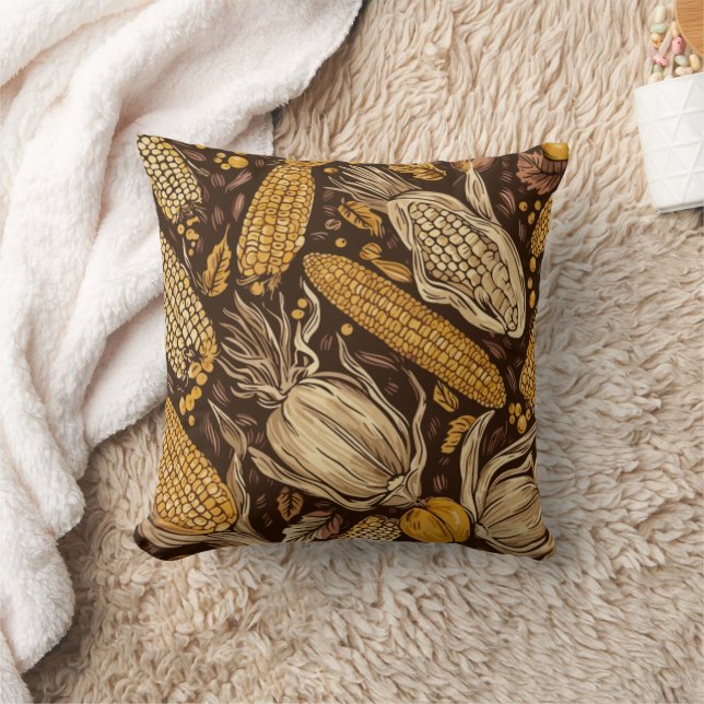 Bountiful Joy Throw Pillow (Blanket)