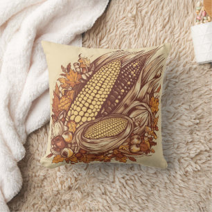 Bountiful Joy Throw Pillow