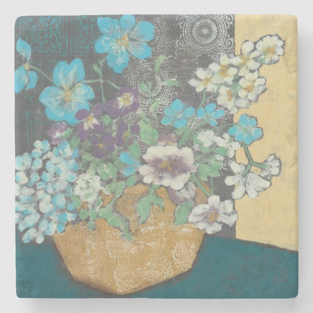 Bountiful Spring I Stone Coaster (Front)