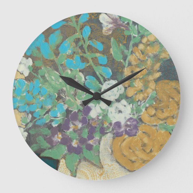 Bountiful Spring II Large Clock (Front)