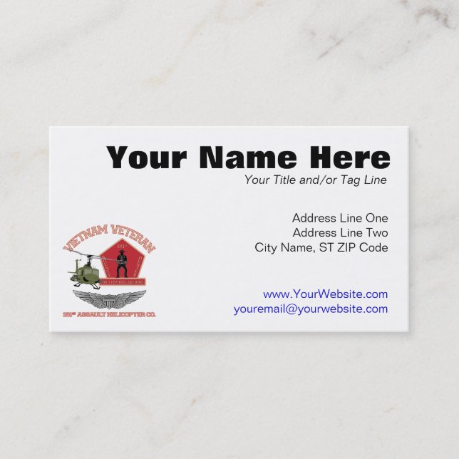 Bounty Hunters (Pilot Wings) Business Card (Front)