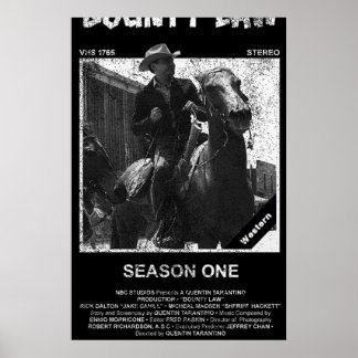 Bounty Law VHS Poster