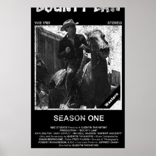 Bounty Law VHS Poster