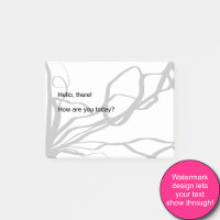 Bouquet Blanc: Abstract White & Black