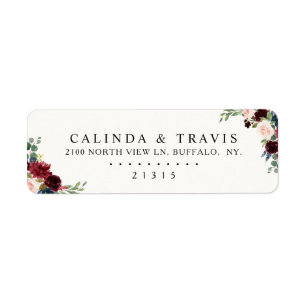 Bouquet Bourgogne   Mariage élégant