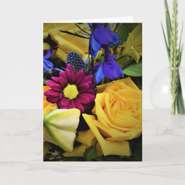 Bouquet, card (Front)