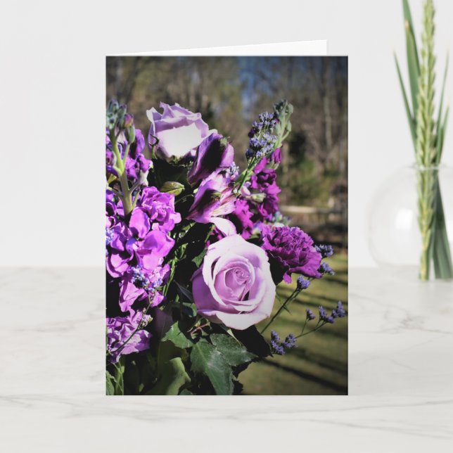 Bouquet, card (Front)